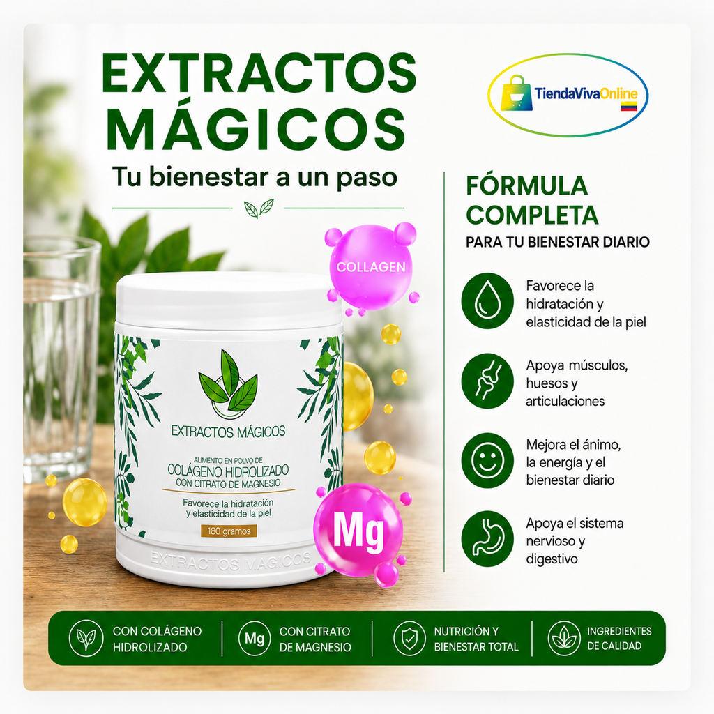 Colágeno Hidrolizado con Citrato de Magnesio x2