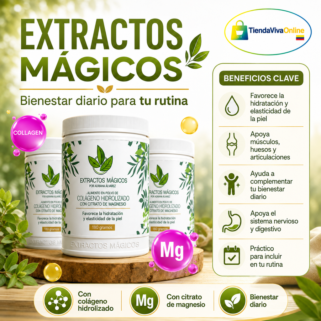 Colágeno Hidrolizado con Citrato de Magnesio x2